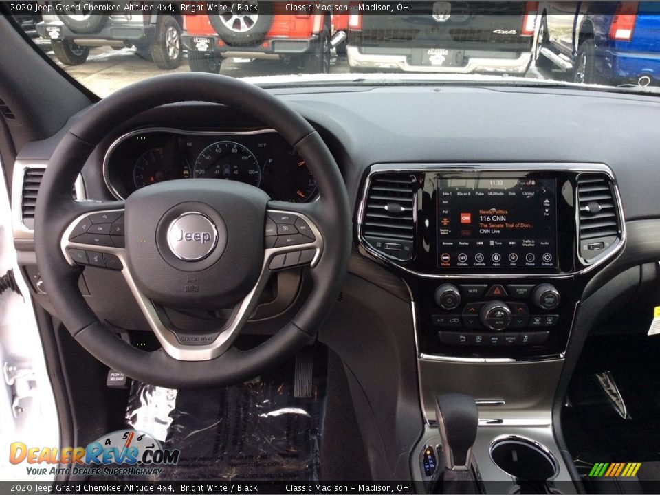 2020 Jeep Grand Cherokee Altitude 4x4 Bright White / Black Photo #3