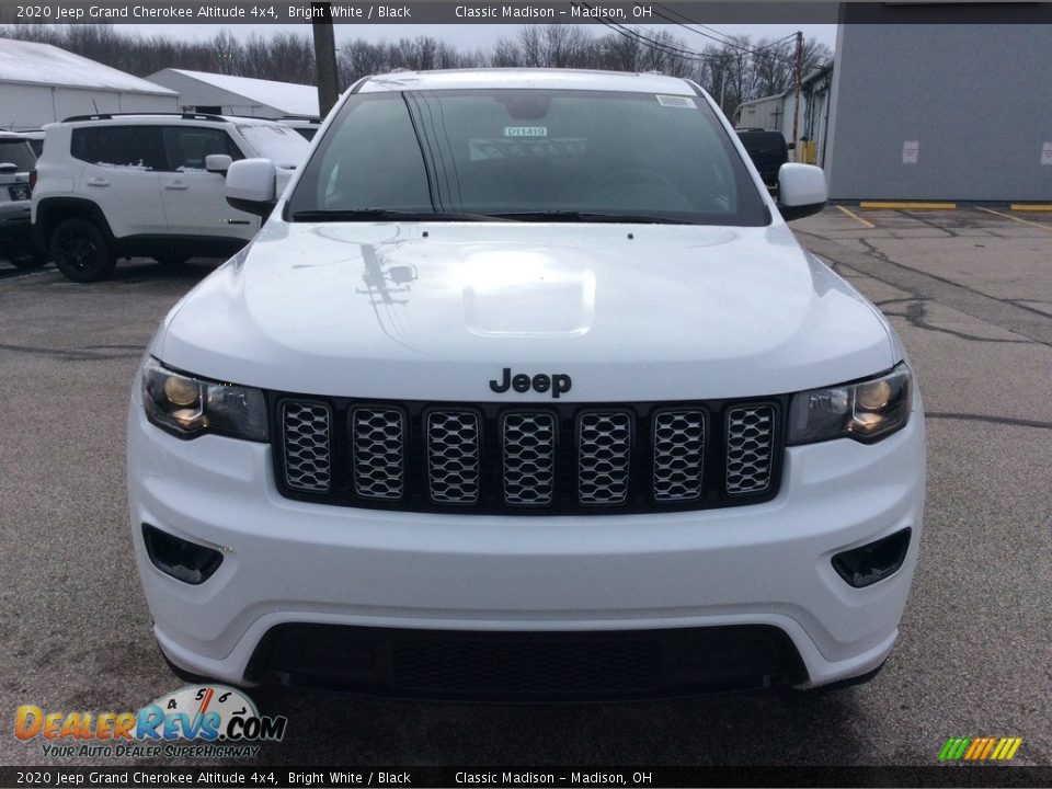 2020 Jeep Grand Cherokee Altitude 4x4 Bright White / Black Photo #4