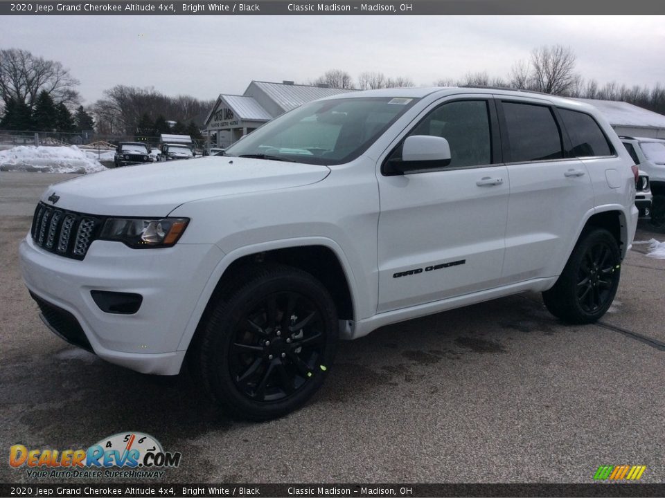 2020 Jeep Grand Cherokee Altitude 4x4 Bright White / Black Photo #5