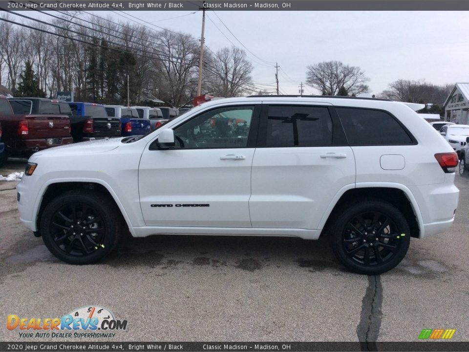 2020 Jeep Grand Cherokee Altitude 4x4 Bright White / Black Photo #6