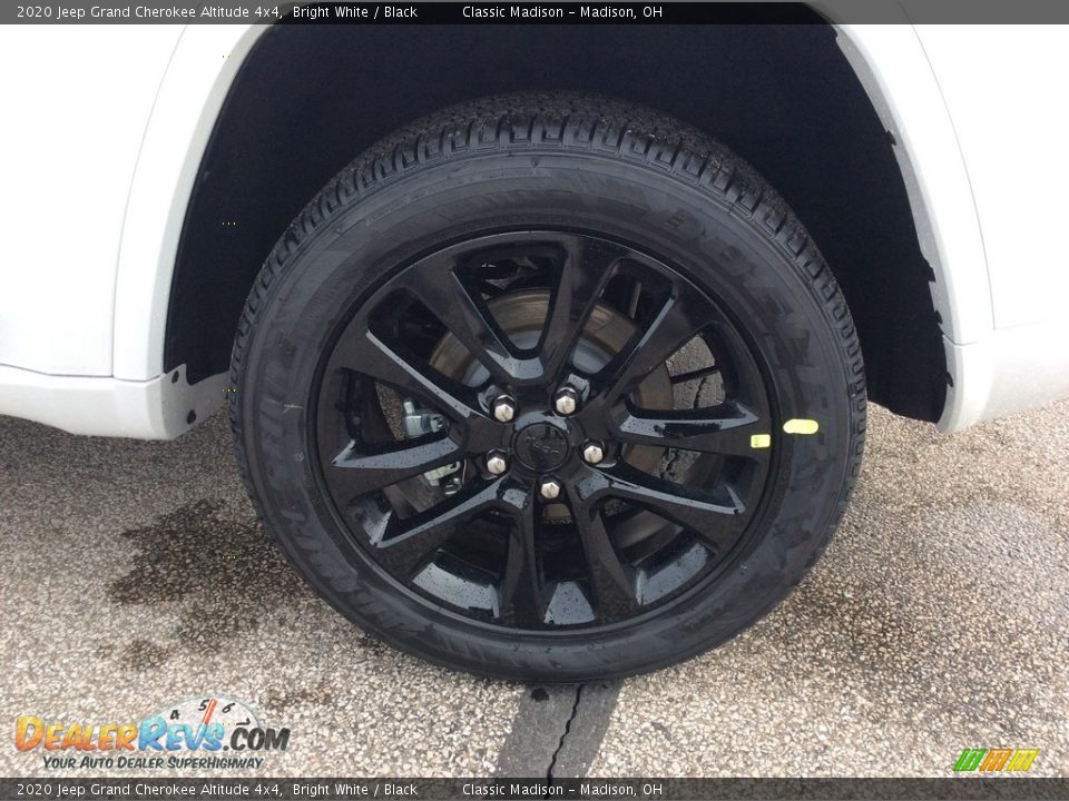 2020 Jeep Grand Cherokee Altitude 4x4 Bright White / Black Photo #9