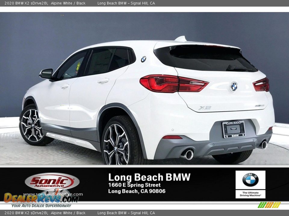 2020 BMW X2 sDrive28i Alpine White / Black Photo #2