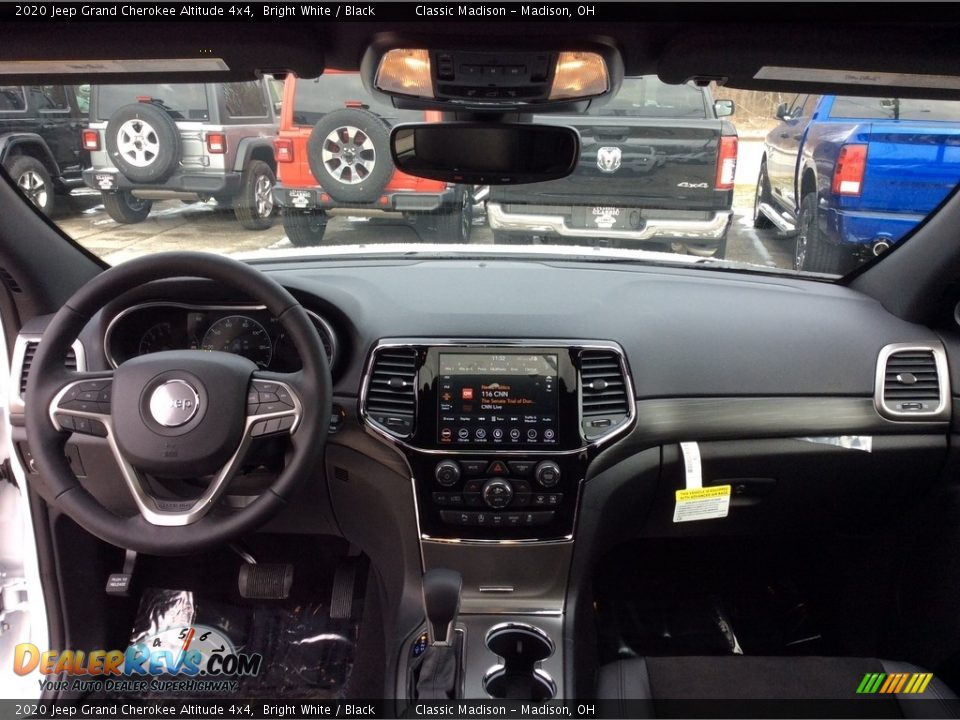 2020 Jeep Grand Cherokee Altitude 4x4 Bright White / Black Photo #13
