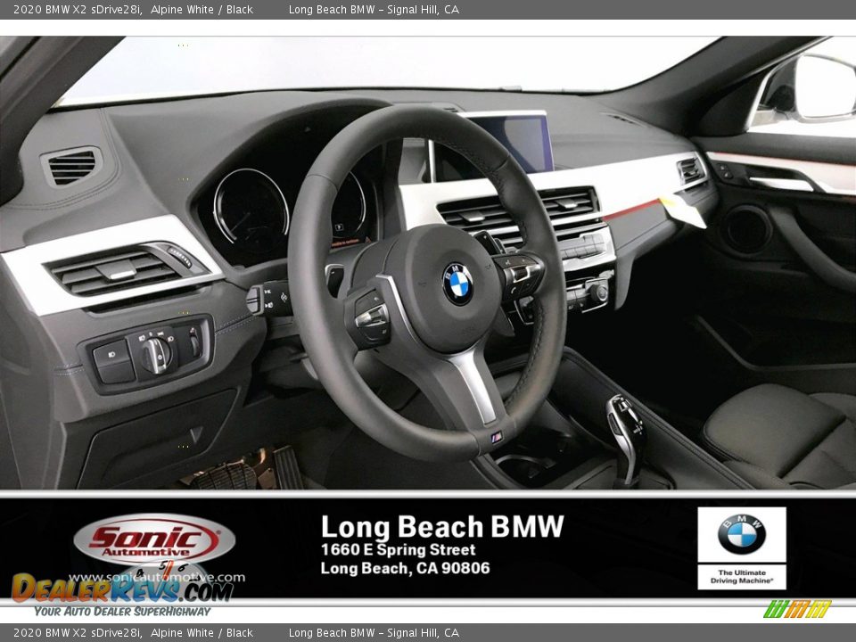 2020 BMW X2 sDrive28i Alpine White / Black Photo #4