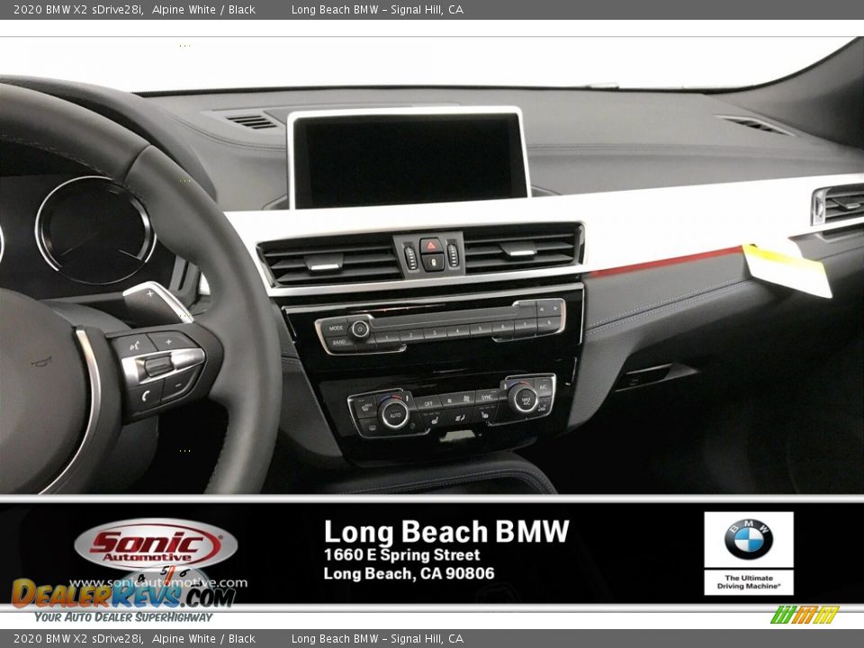 2020 BMW X2 sDrive28i Alpine White / Black Photo #5