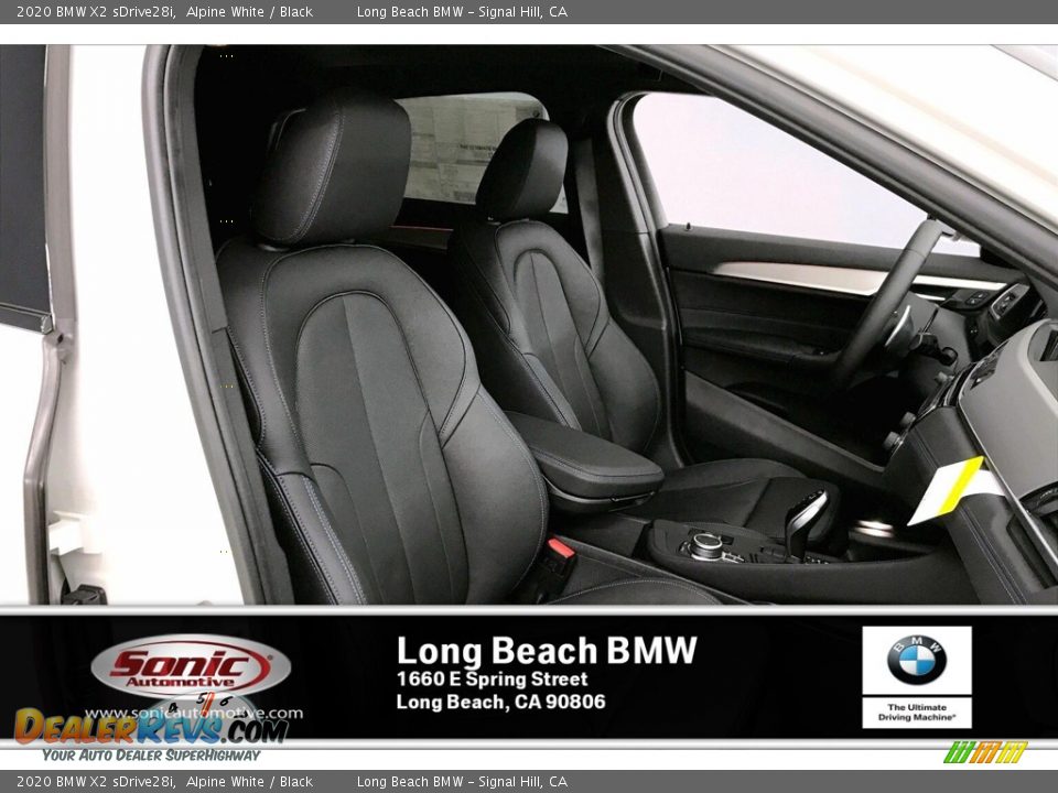 2020 BMW X2 sDrive28i Alpine White / Black Photo #7