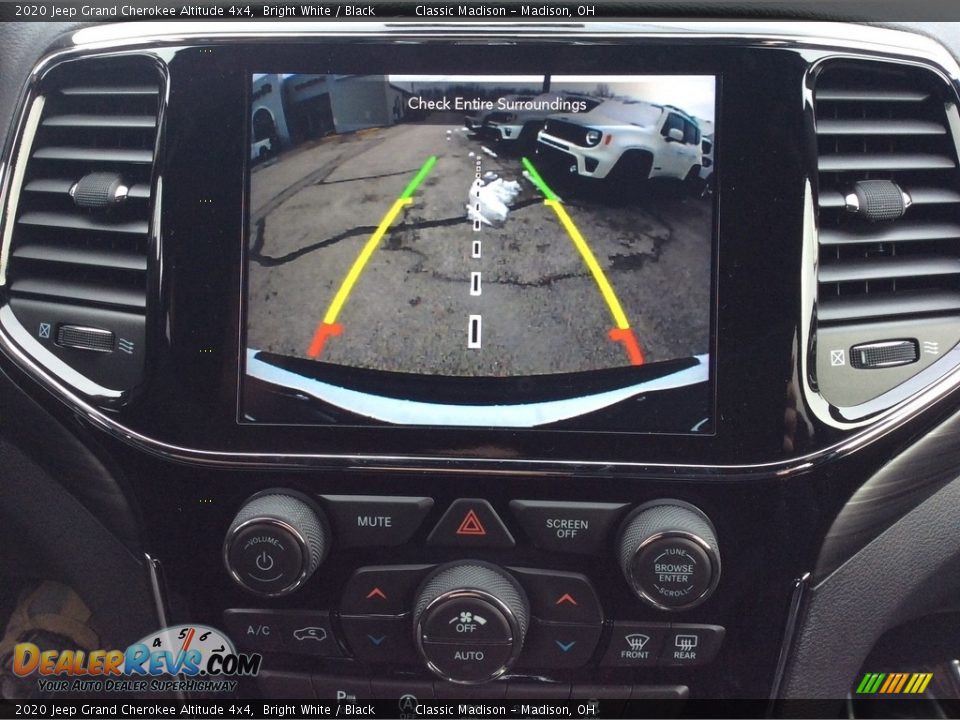 2020 Jeep Grand Cherokee Altitude 4x4 Bright White / Black Photo #17