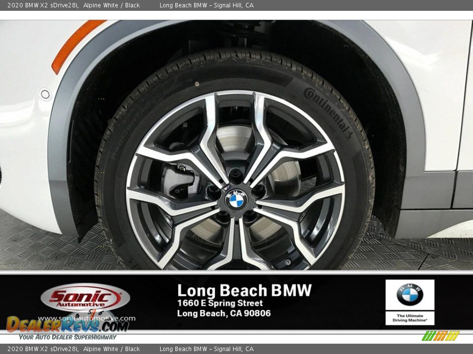 2020 BMW X2 sDrive28i Alpine White / Black Photo #9