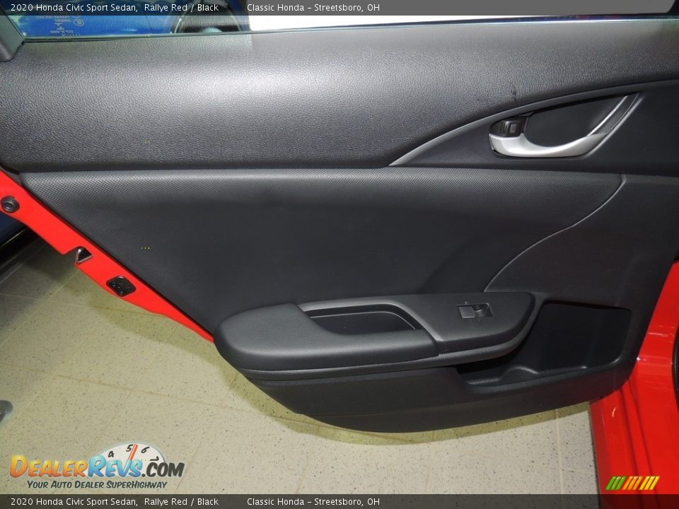 2020 Honda Civic Sport Sedan Rallye Red / Black Photo #8
