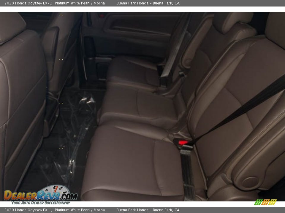 2020 Honda Odyssey EX-L Platinum White Pearl / Mocha Photo #23