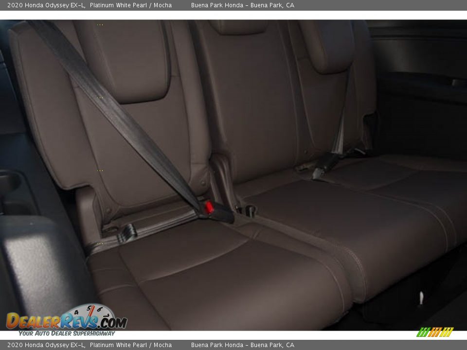 2020 Honda Odyssey EX-L Platinum White Pearl / Mocha Photo #29