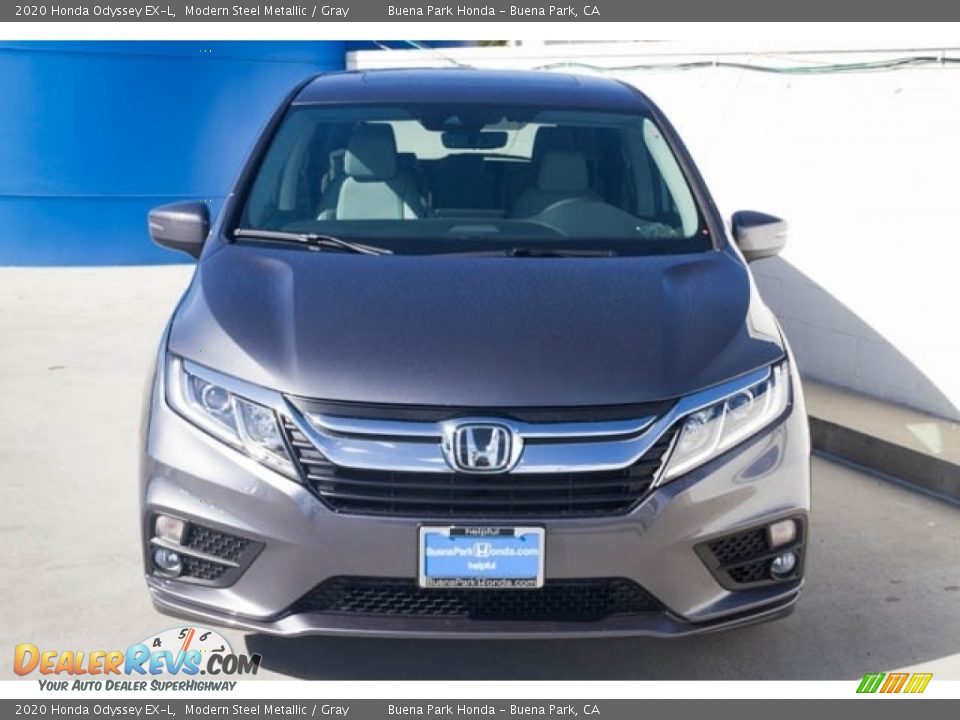 2020 Honda Odyssey EX-L Modern Steel Metallic / Gray Photo #3