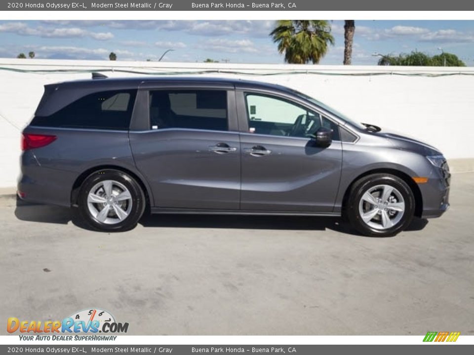 2020 Honda Odyssey EX-L Modern Steel Metallic / Gray Photo #5
