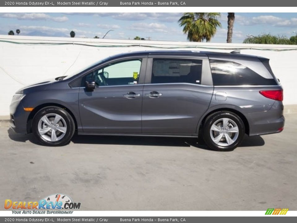 2020 Honda Odyssey EX-L Modern Steel Metallic / Gray Photo #9