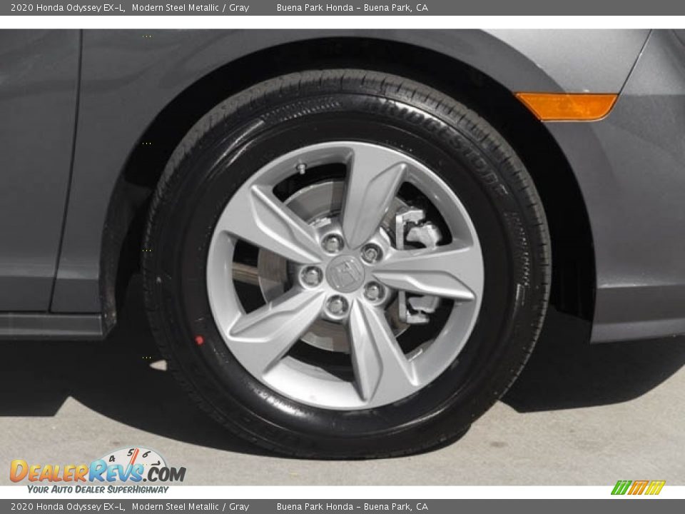 2020 Honda Odyssey EX-L Modern Steel Metallic / Gray Photo #11