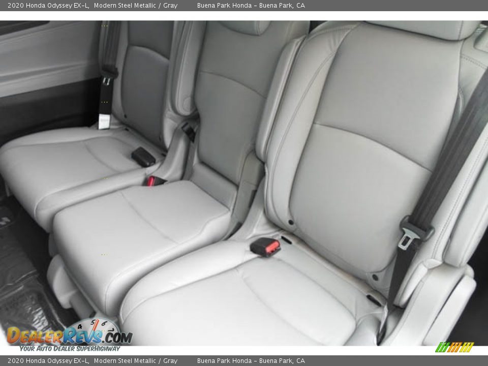 2020 Honda Odyssey EX-L Modern Steel Metallic / Gray Photo #24