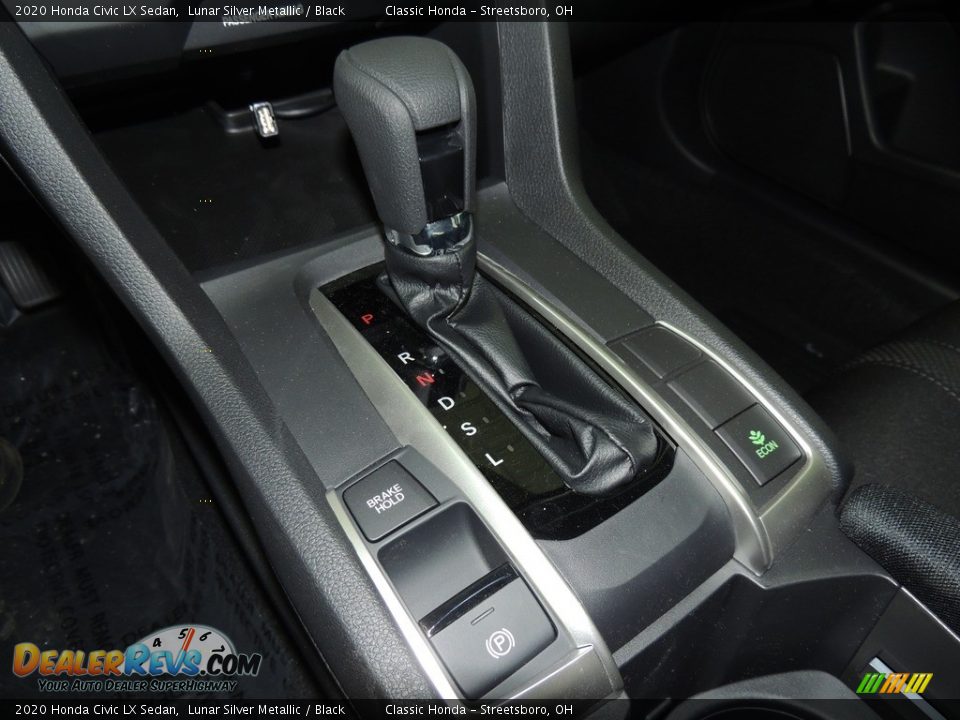 2020 Honda Civic LX Sedan Lunar Silver Metallic / Black Photo #16