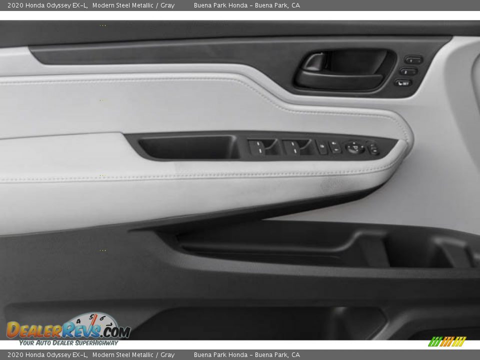 2020 Honda Odyssey EX-L Modern Steel Metallic / Gray Photo #35