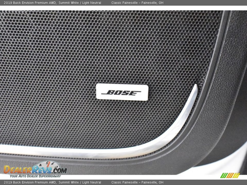 2019 Buick Envision Premium AWD Summit White / Light Neutral Photo #4