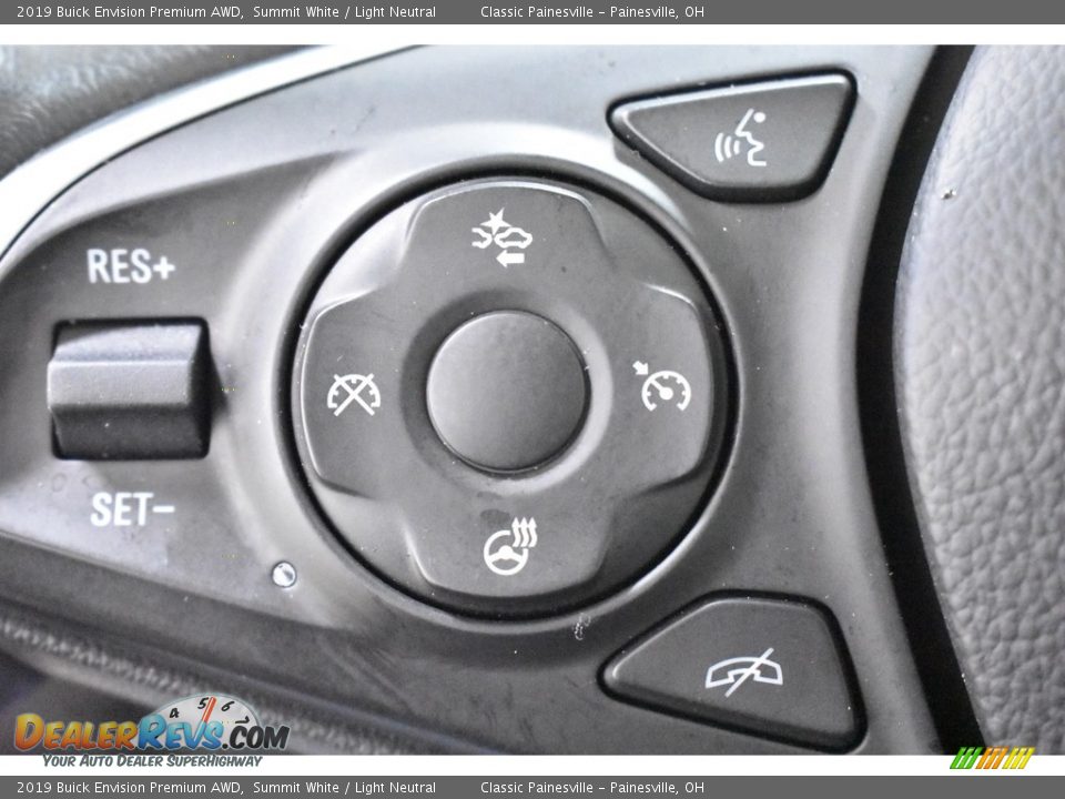 2019 Buick Envision Premium AWD Summit White / Light Neutral Photo #6