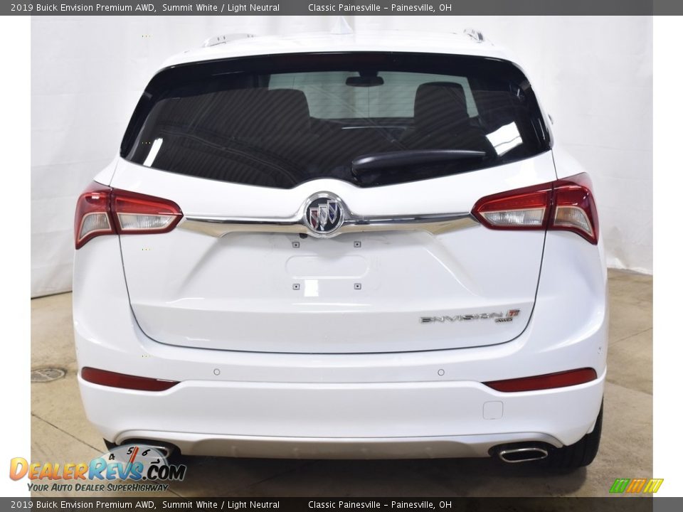 2019 Buick Envision Premium AWD Summit White / Light Neutral Photo #13