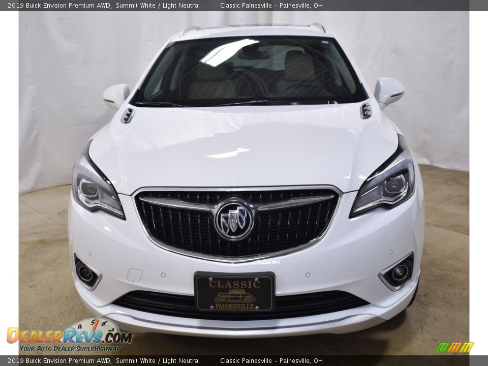 2019 Buick Envision Premium AWD Summit White / Light Neutral Photo #15