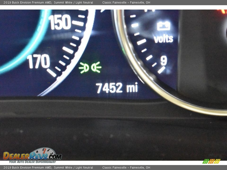 2019 Buick Envision Premium AWD Summit White / Light Neutral Photo #18