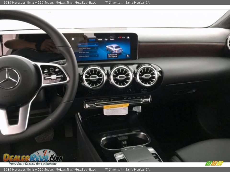2019 Mercedes-Benz A 220 Sedan Mojave Silver Metallic / Black Photo #6