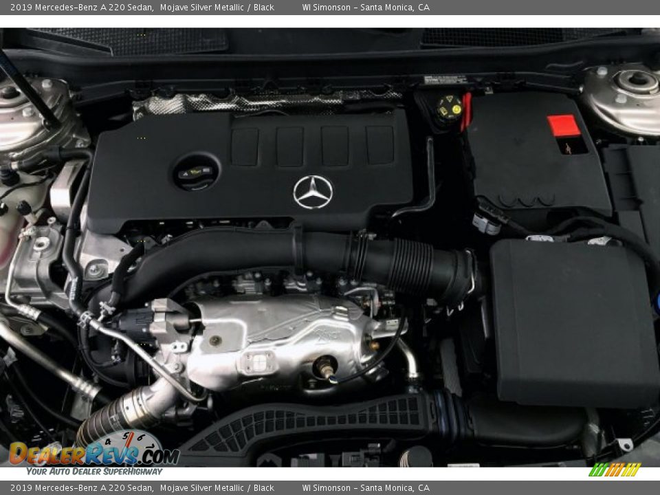 2019 Mercedes-Benz A 220 Sedan Mojave Silver Metallic / Black Photo #8