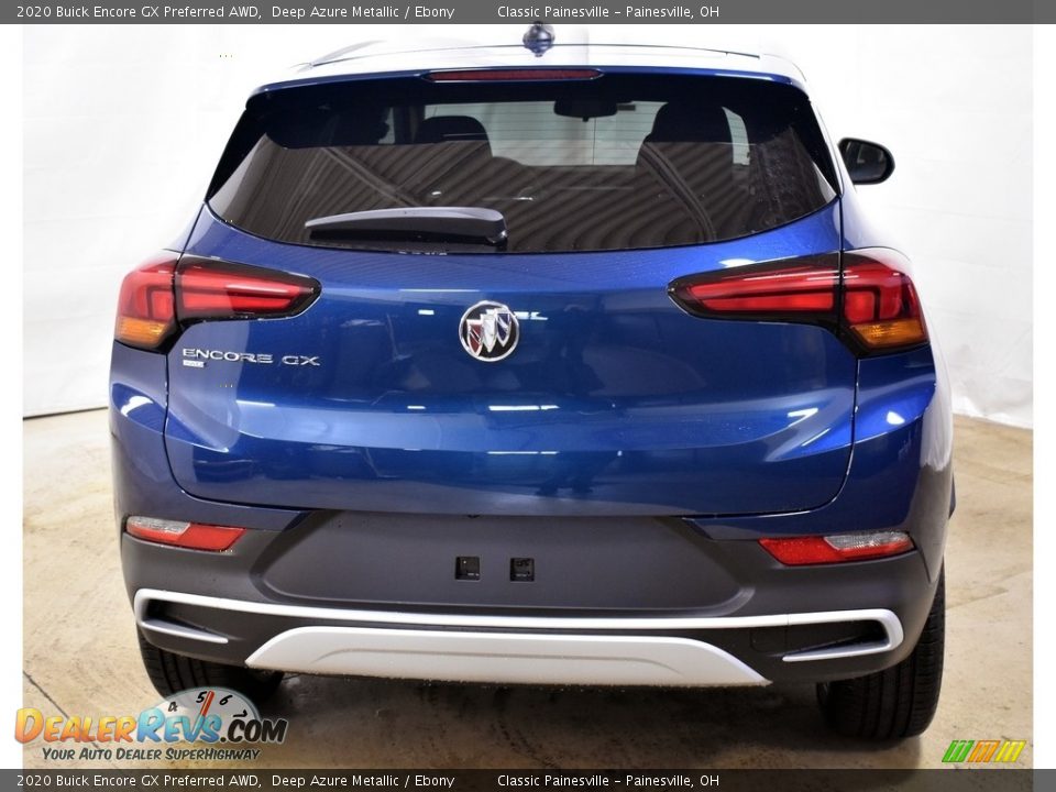 2020 Buick Encore GX Preferred AWD Deep Azure Metallic / Ebony Photo #3