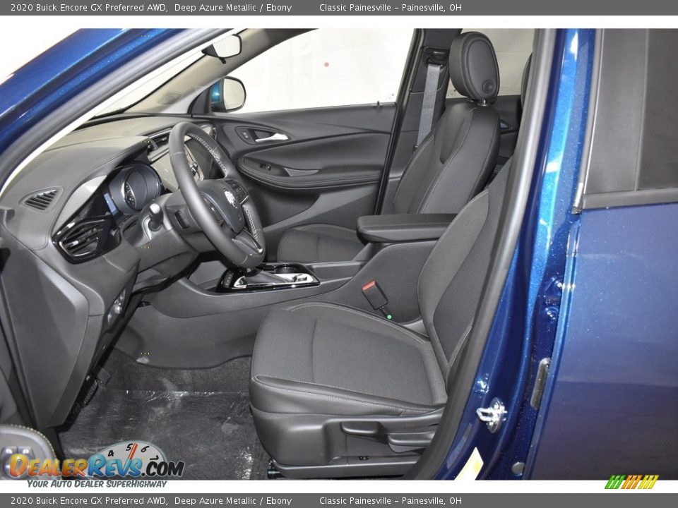 Ebony Interior - 2020 Buick Encore GX Preferred AWD Photo #6