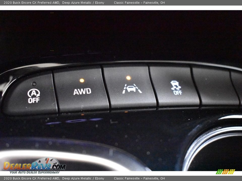 Controls of 2020 Buick Encore GX Preferred AWD Photo #14