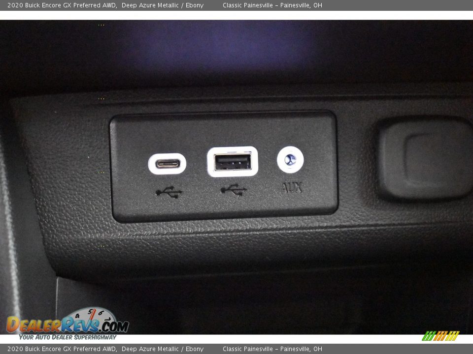 2020 Buick Encore GX Preferred AWD Deep Azure Metallic / Ebony Photo #15
