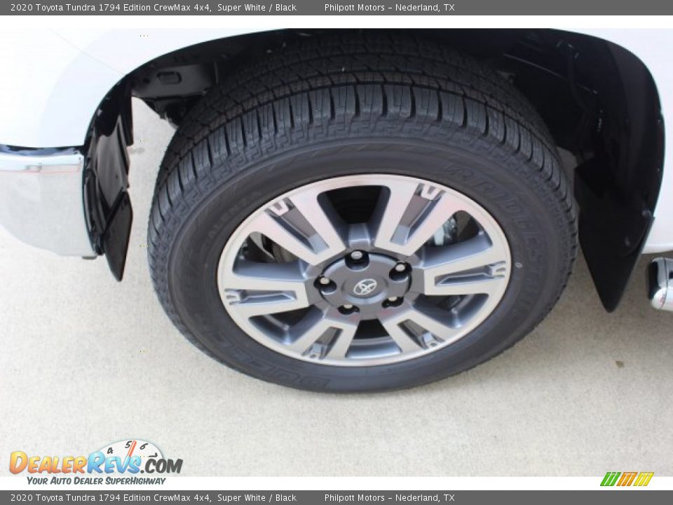 2020 Toyota Tundra 1794 Edition CrewMax 4x4 Super White / Black Photo #5