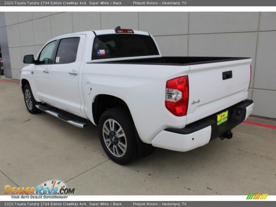 2020 Toyota Tundra 1794 Edition CrewMax 4x4 Super White / Black Photo #6