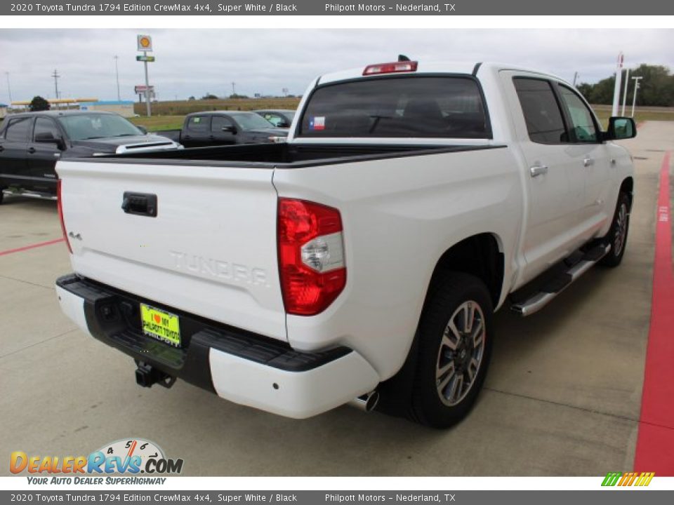 2020 Toyota Tundra 1794 Edition CrewMax 4x4 Super White / Black Photo #8
