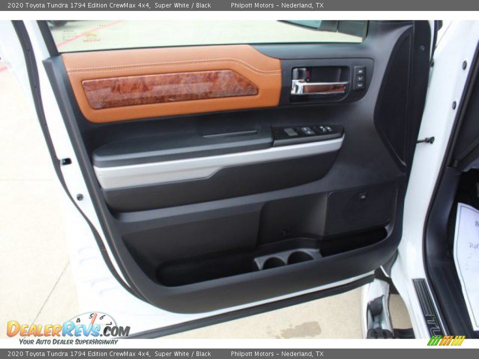 2020 Toyota Tundra 1794 Edition CrewMax 4x4 Super White / Black Photo #9