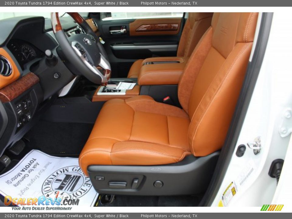 2020 Toyota Tundra 1794 Edition CrewMax 4x4 Super White / Black Photo #10
