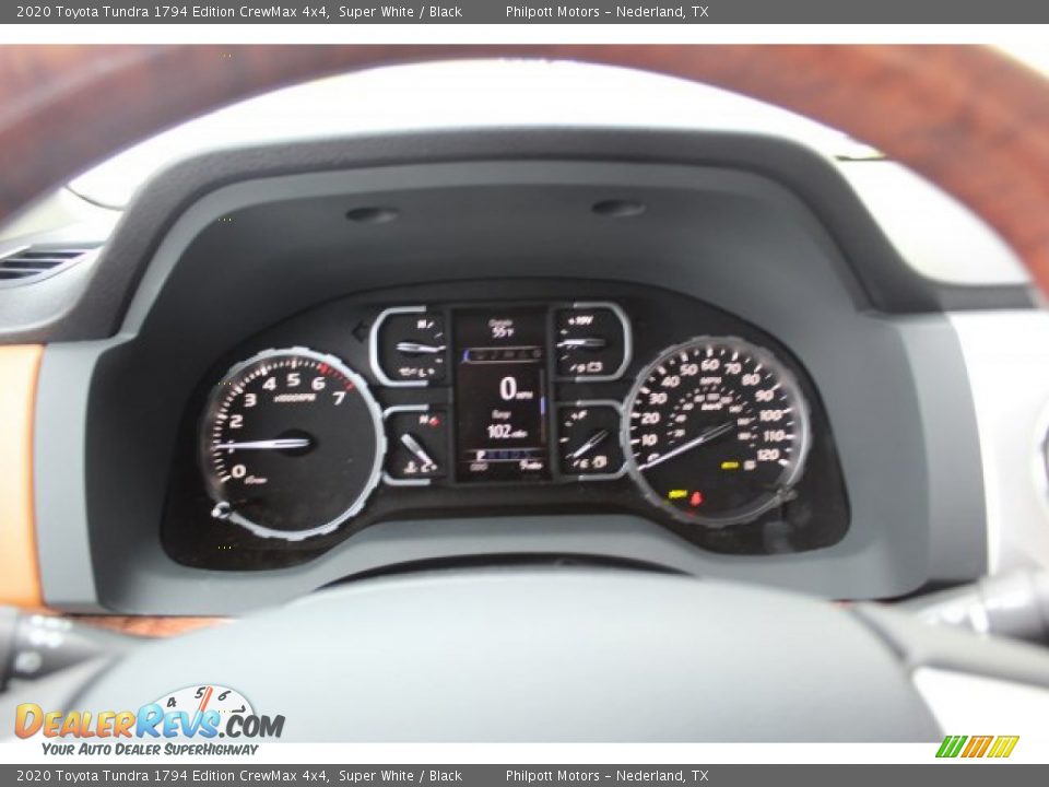 2020 Toyota Tundra 1794 Edition CrewMax 4x4 Super White / Black Photo #13