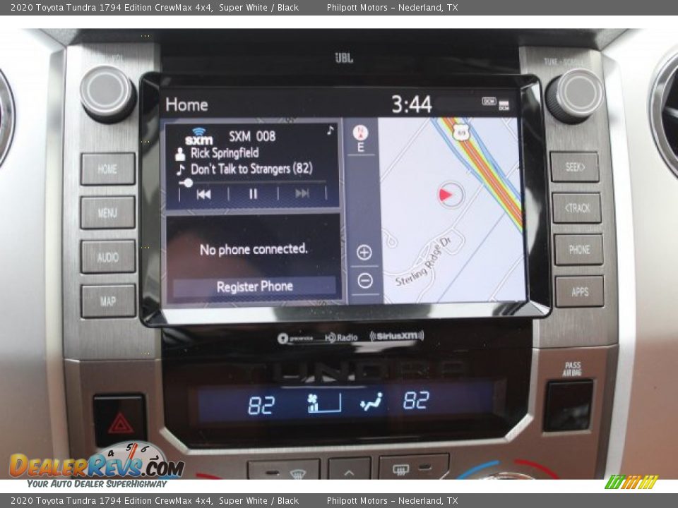 2020 Toyota Tundra 1794 Edition CrewMax 4x4 Super White / Black Photo #16