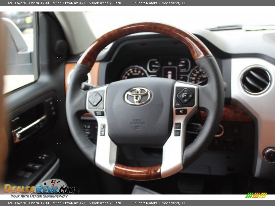 2020 Toyota Tundra 1794 Edition CrewMax 4x4 Super White / Black Photo #23