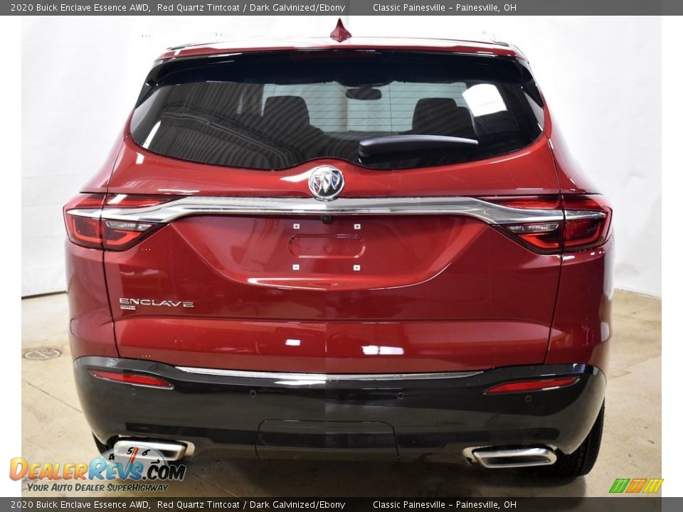 2020 Buick Enclave Essence AWD Red Quartz Tintcoat / Dark Galvinized/Ebony Photo #11