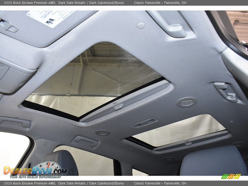 2020 Buick Enclave Premium AWD Dark Slate Metallic / Dark Galvinized/Ebony Photo #2