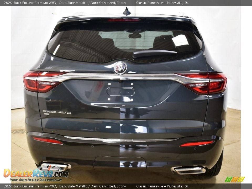 2020 Buick Enclave Premium AWD Dark Slate Metallic / Dark Galvinized/Ebony Photo #10