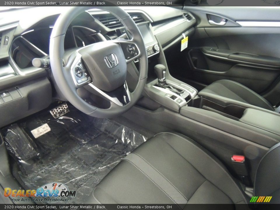 Front Seat of 2020 Honda Civic Sport Sedan Photo #11