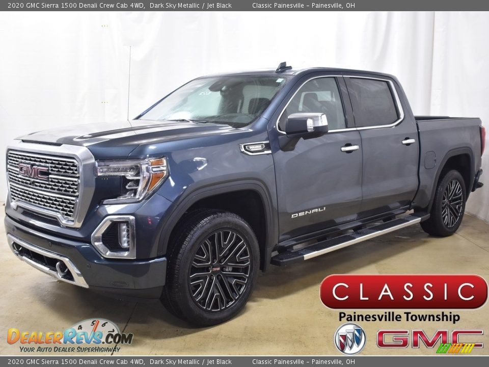 2020 GMC Sierra 1500 Denali Crew Cab 4WD Dark Sky Metallic / Jet Black Photo #1