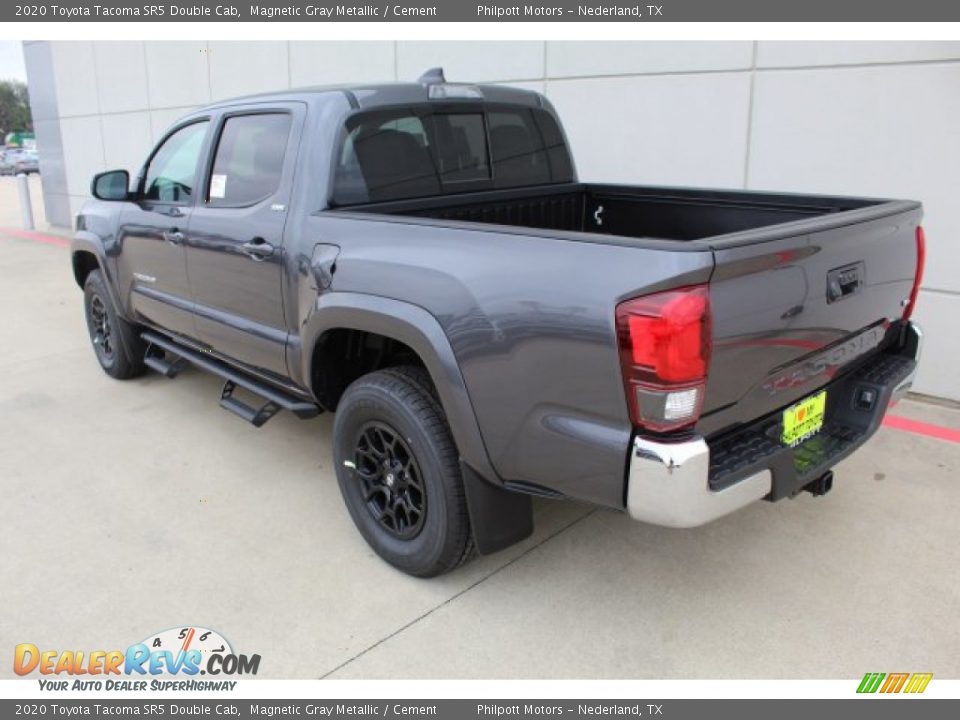2020 Toyota Tacoma SR5 Double Cab Magnetic Gray Metallic / Cement Photo #6