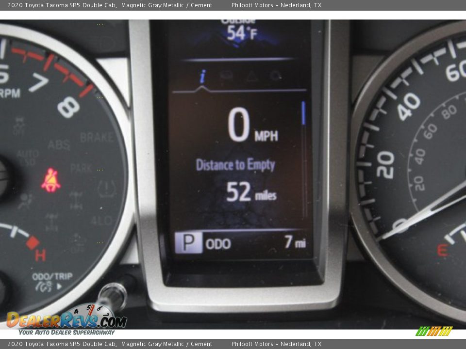 2020 Toyota Tacoma SR5 Double Cab Magnetic Gray Metallic / Cement Photo #14