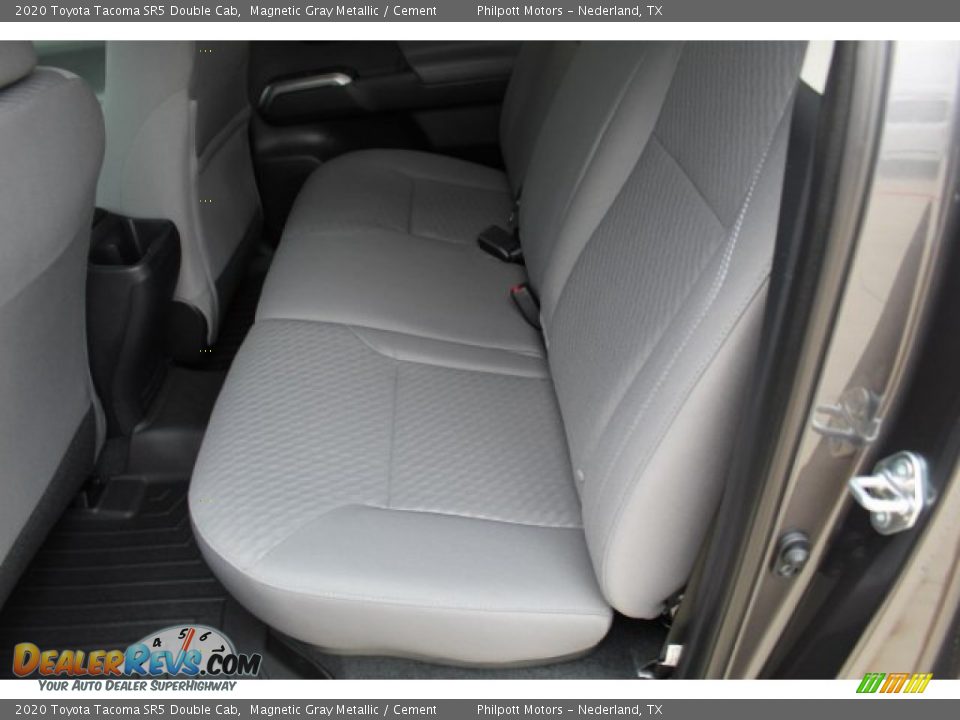 2020 Toyota Tacoma SR5 Double Cab Magnetic Gray Metallic / Cement Photo #19