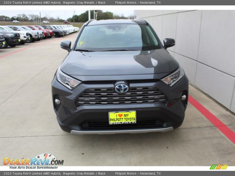 2020 Toyota RAV4 Limited AWD Hybrid Magnetic Gray Metallic / Black Photo #3